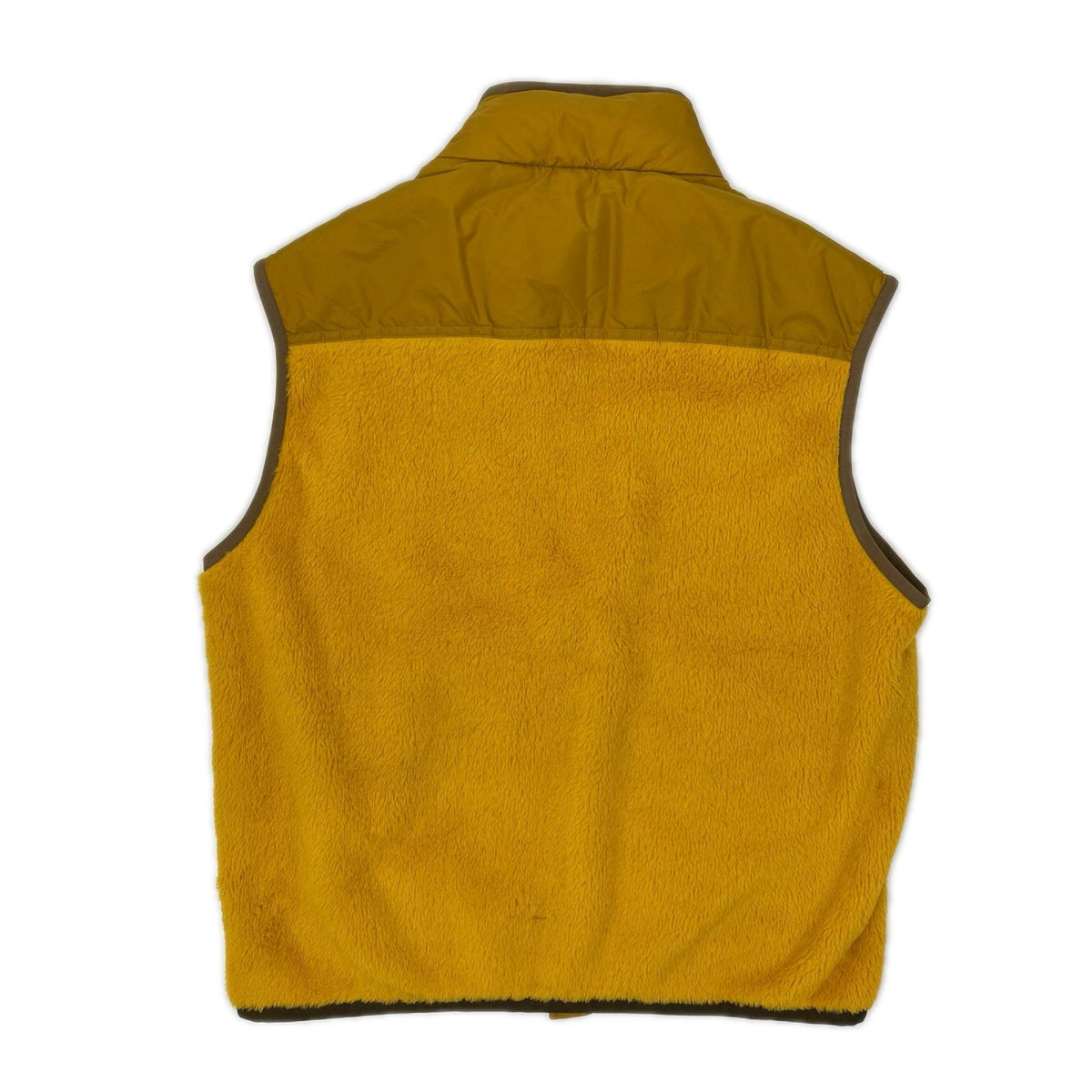 MONCLER 24AW GRENOBLE Yellow Polartec Fleece Vest Size L