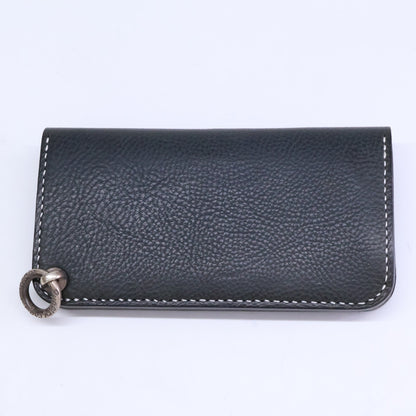LYNCH SILVERSMITH LNC707 Minerva Box Biker Wallet Navy