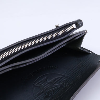 LYNCH SILVERSMITH LNC707 Minerva Box Biker Wallet Navy