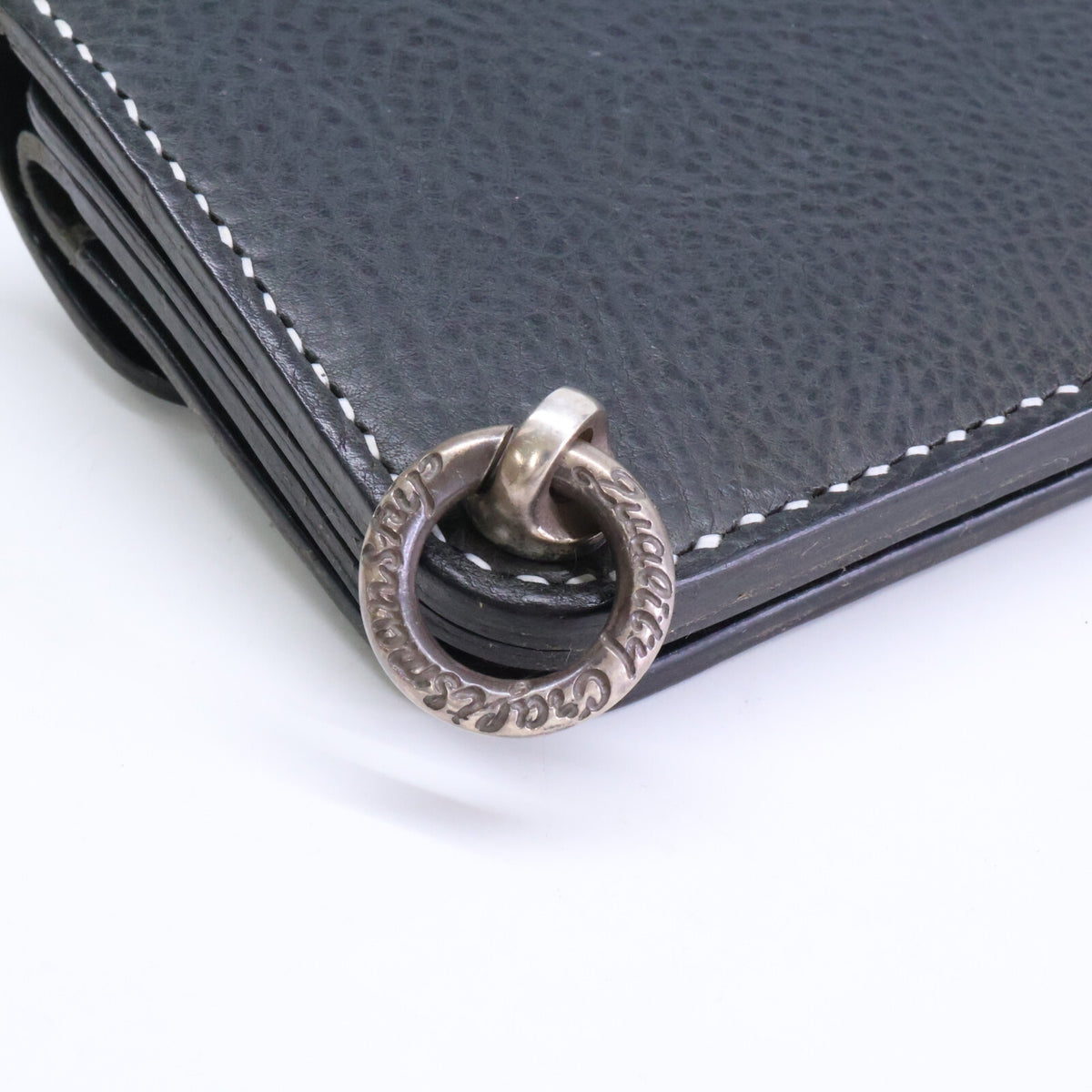 LYNCH SILVERSMITH LNC707 Minerva Box Biker Wallet Navy