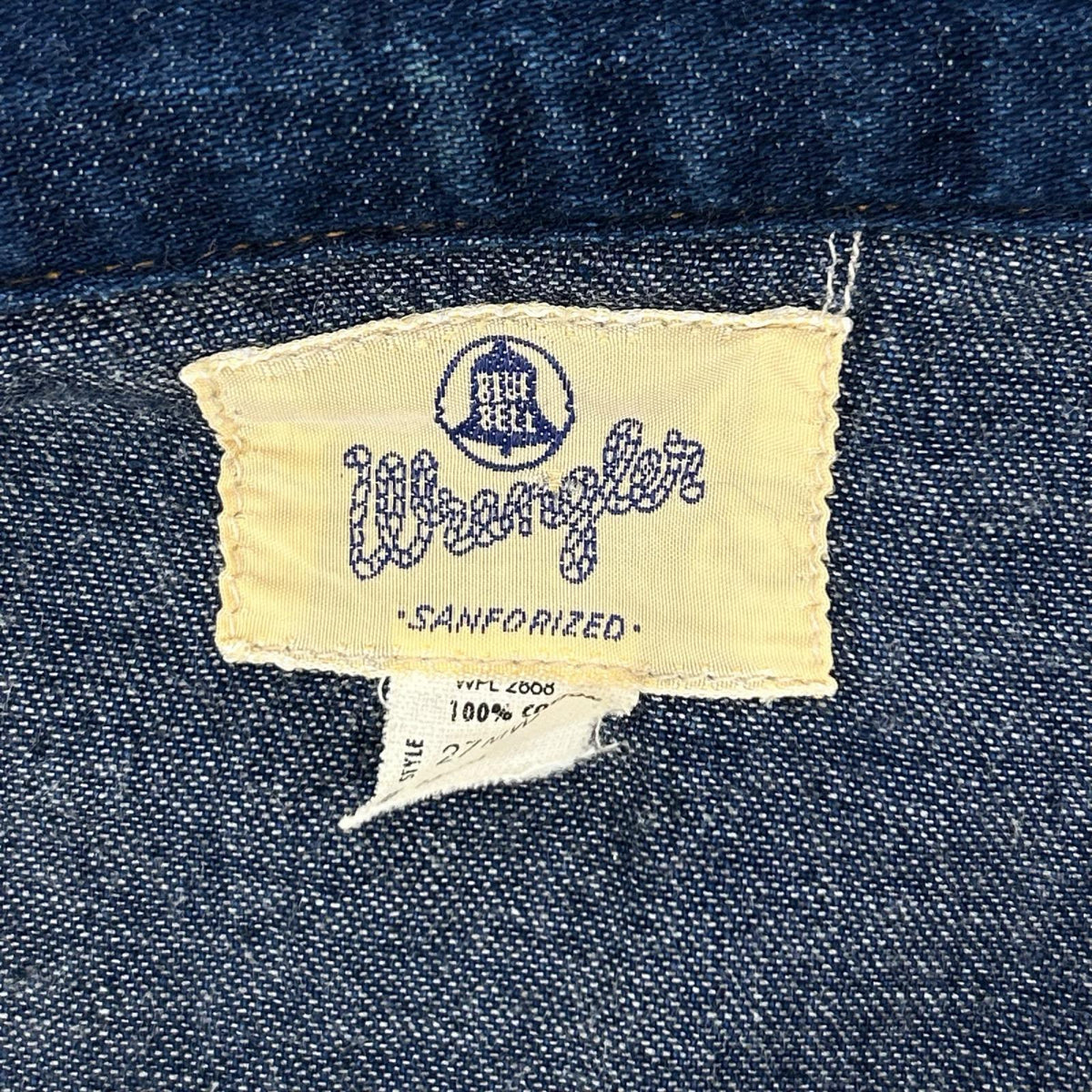 Wrangler Indigo M5027 27MW Western Shirt Size 15－16