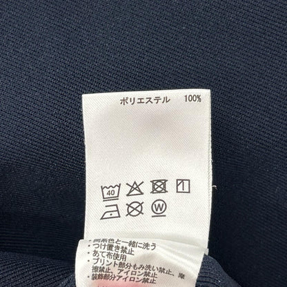 DESCENTE Navy Tech Jacquard Hoodie Jacket Size L