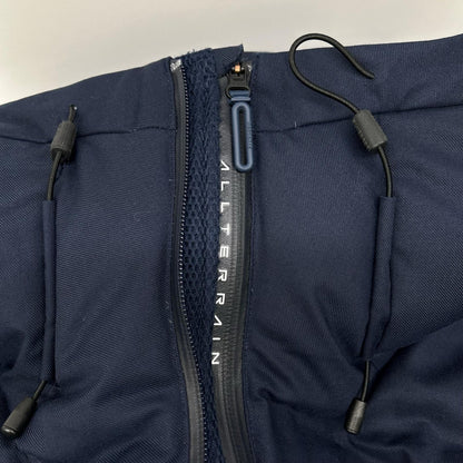 DESCENTE Mizusawa Allterrain Hooded Down Jacket Navy Size M