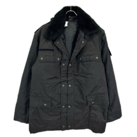 FRENCH MILITARY THINSULATE Police Jacket Black Size 52L