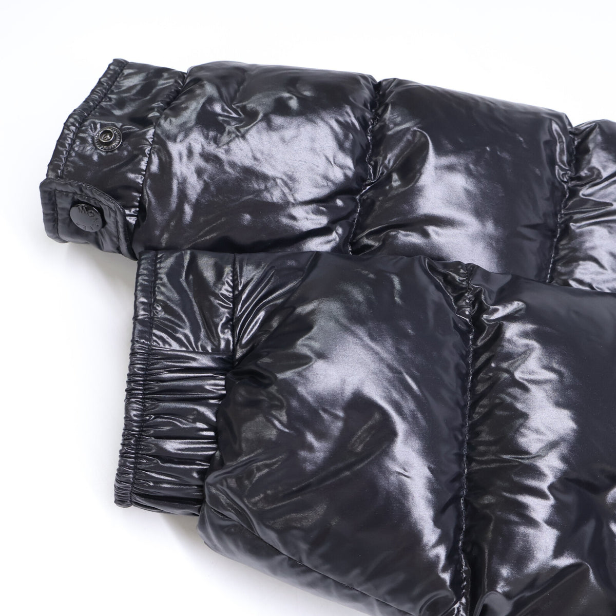 MONCLER Maya Nylon Down Jacket w/ Removable Hood Size 3