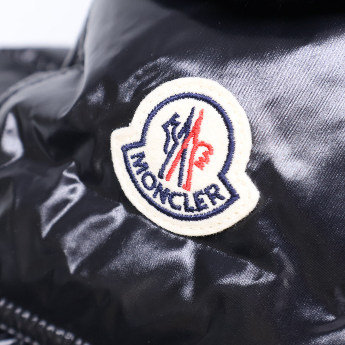 MONCLER Maya Nylon Down Jacket w/ Removable Hood Size 3