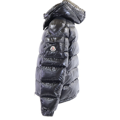 MONCLER Maya Nylon Down Jacket w/ Removable Hood Size 3