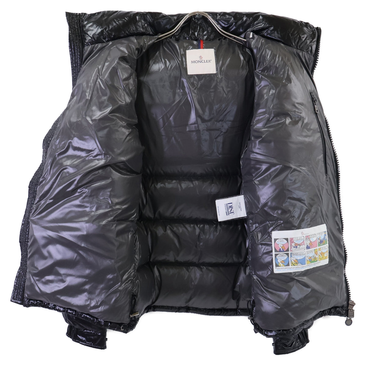 MONCLER Maya Nylon Down Jacket w/ Removable Hood Size 3