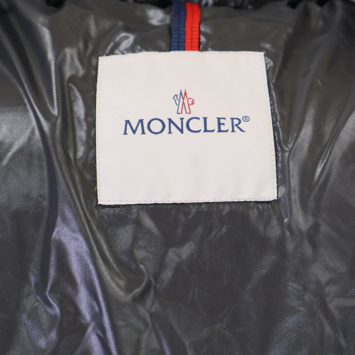 MONCLER Maya Nylon Down Jacket w/ Removable Hood Size 3