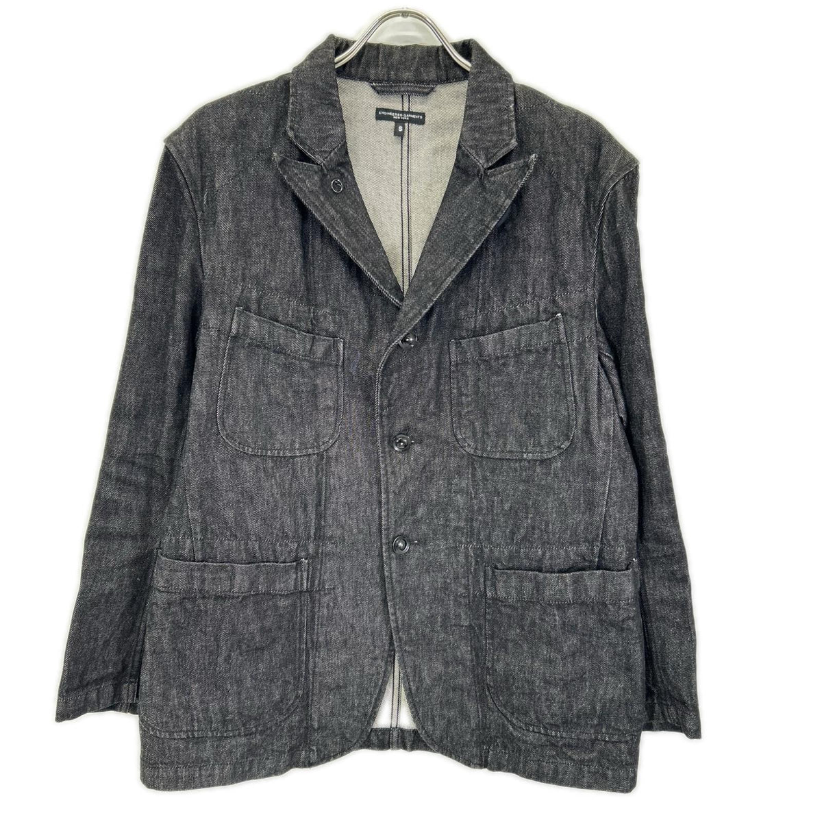 Engineered Garments Peaked Lapel Bedford Denim Jacket Size S