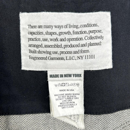 Engineered Garments Peaked Lapel Bedford Denim Jacket Size S
