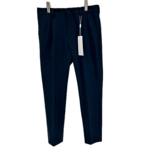 jun hashimoto Navy Nylon Stretch Tapered Pants Size 3