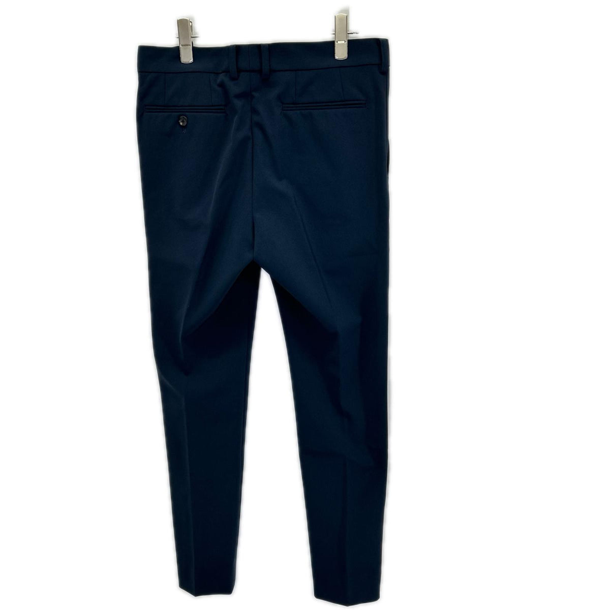 jun hashimoto Navy Nylon Stretch Tapered Pants Size 3