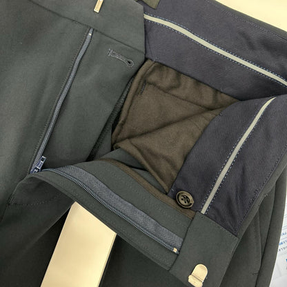 jun hashimoto Navy Nylon Stretch Tapered Pants Size 3
