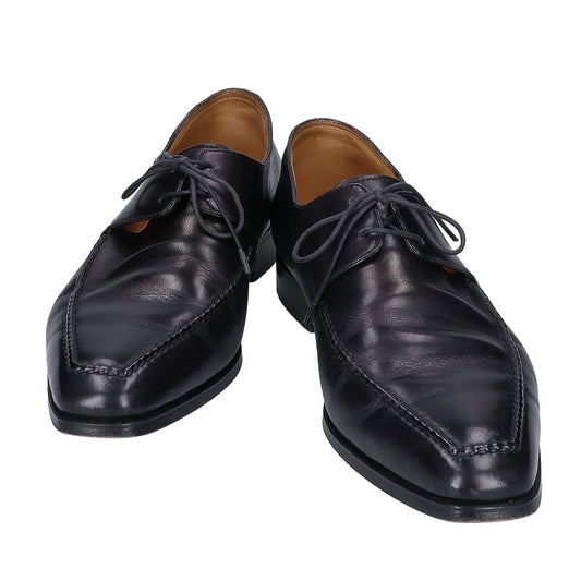 berluti Leather U-Tip 2-Hole Semi-Square Shoes Size UK 7