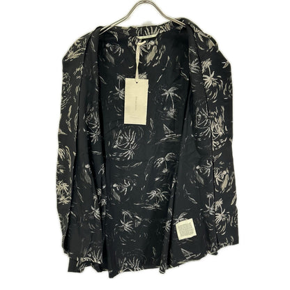 OLDJOE&CO. 26SS Rayon Palm Tree Shirt Black Size 17 1/2