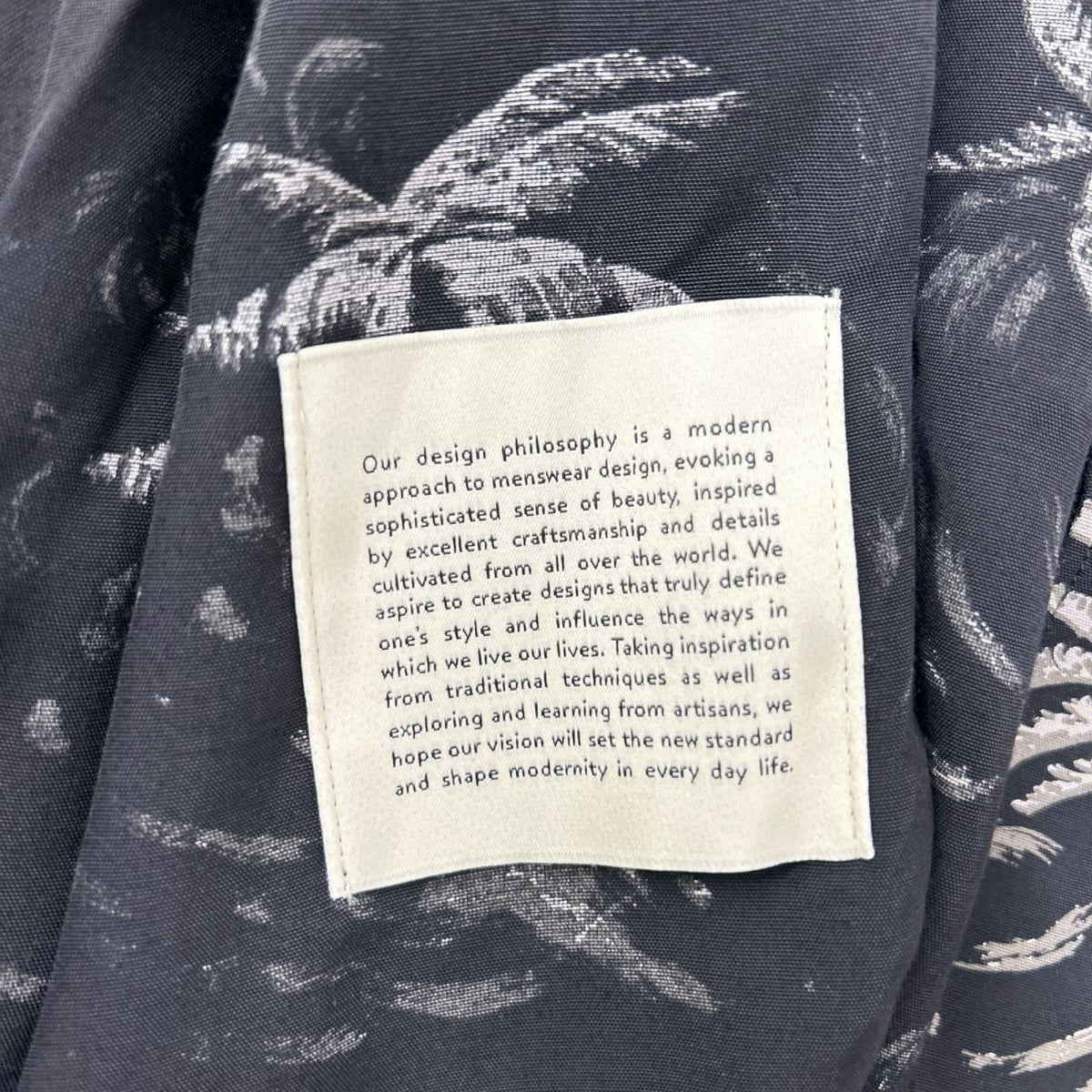 OLDJOE&CO. 26SS Rayon Palm Tree Shirt Black Size 17 1/2