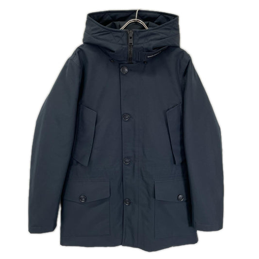 WOOLRICH WOOU0876 GTX Mountain Parka Navy Jacket Size S