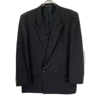 COMMEdesGARCONS HOMME 88' Peak Lapel Wool Suit Black Size S