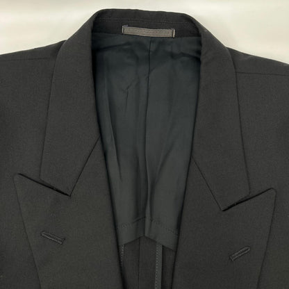 COMMEdesGARCONS HOMME 88' Peak Lapel Wool Suit Black Size S