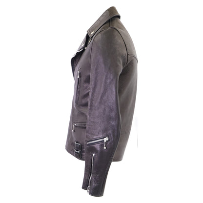 Lewis Leathers Real McCoy's Deerskin Jacket Black Size 36