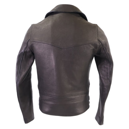 Lewis Leathers Real McCoy's Deerskin Jacket Black Size 36