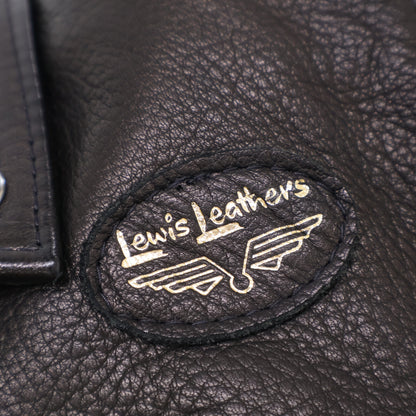 Lewis Leathers Real McCoy's Deerskin Jacket Black Size 36