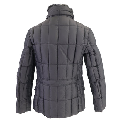 MOORER SIRO-KM Rabbit Fur Jacket Gray Size 48