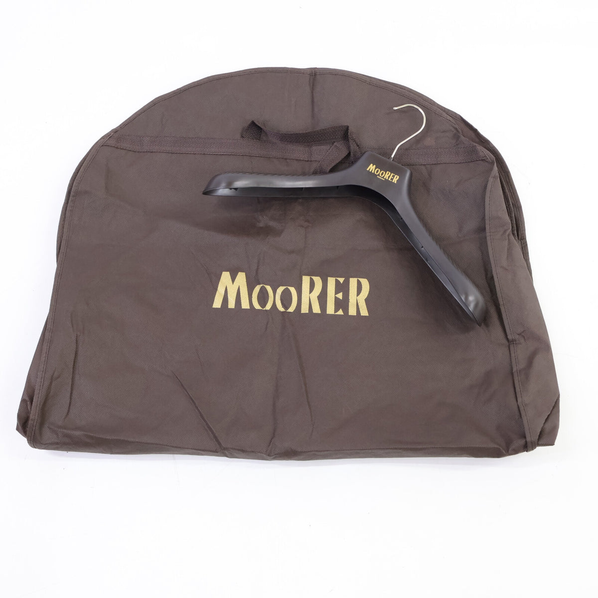MOORER SIRO-KM Rabbit Fur Jacket Gray Size 48