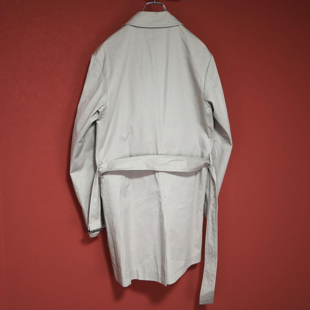 Jil Sander Work Design Belted Long Coat Size 46