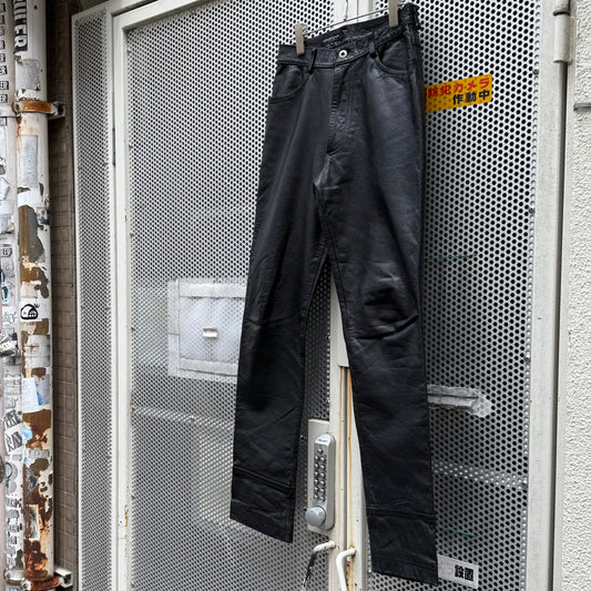 UNDERCOVER leather pants 90s vintage leather pants archive piece Size US 32