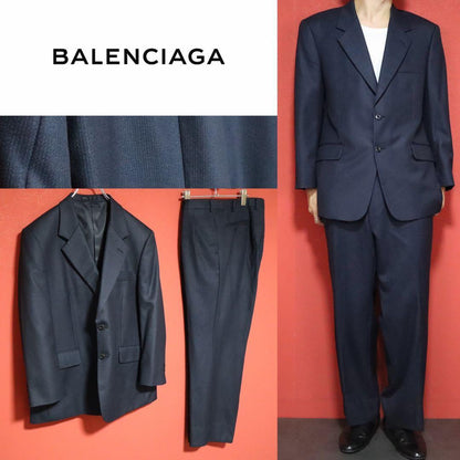 BALENCIAGA 00s Wool Lustrous Daimaru Exclusive Blazer