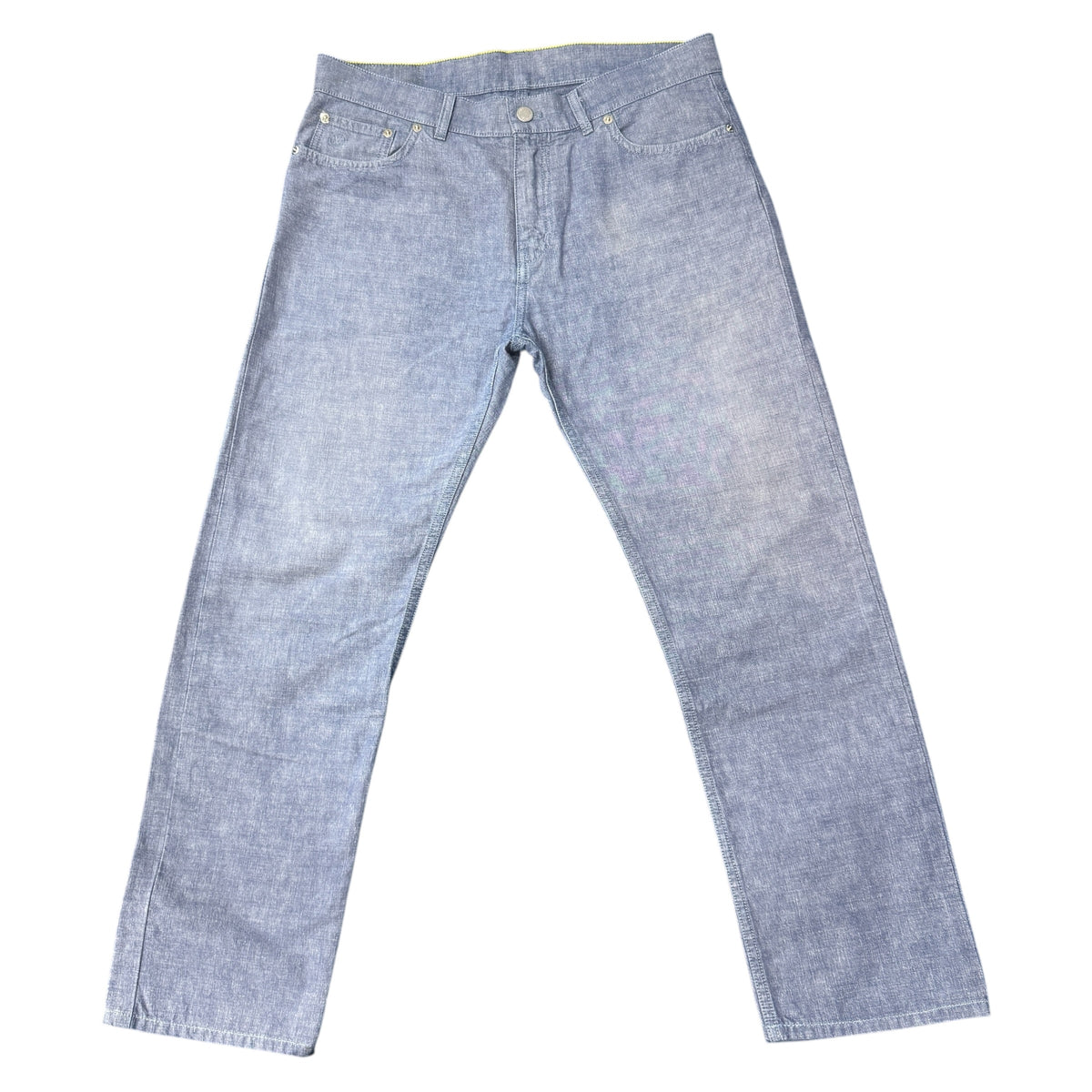 LOUIS VUITTON LV Logo Embroidered Denim Jeans Size 32
