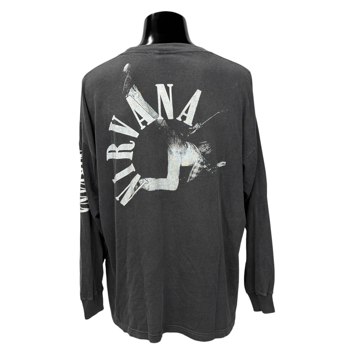 NIRVANA "Kurt Cobain Memorial" Euro Long Sleeve T-Shirt