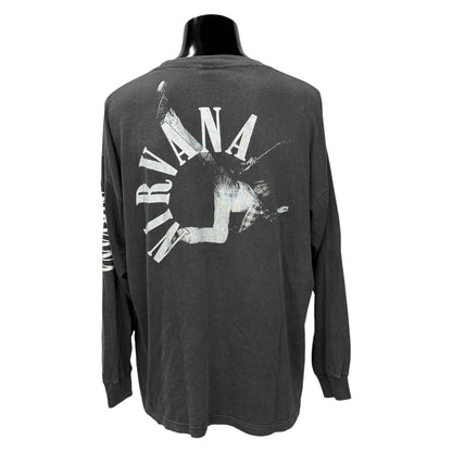 NIRVANA "Kurt Cobain Memorial" Euro Long Sleeve T-Shirt