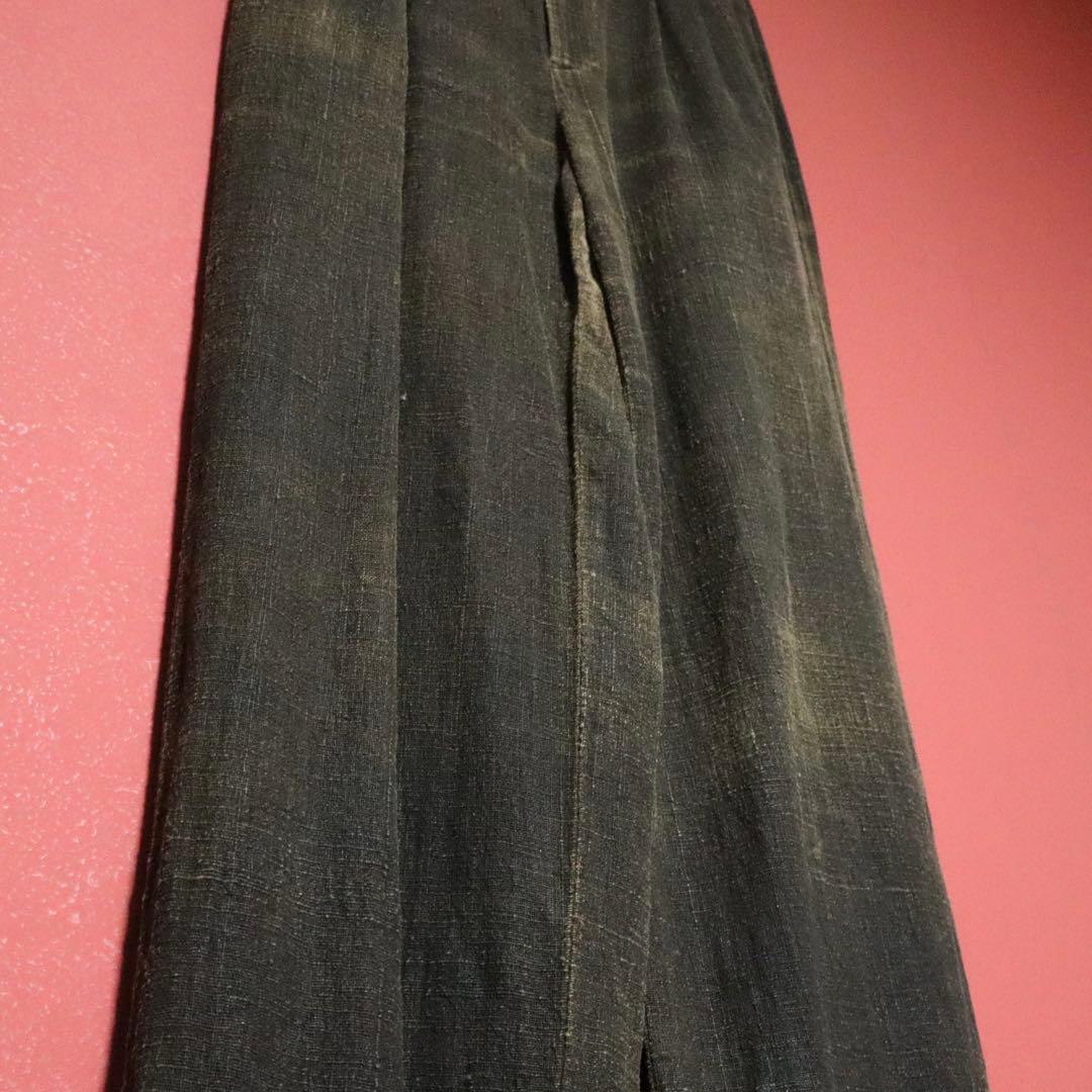 ISSEY MIYAKE 99SS Woven Wide Slacks Brown Size M
