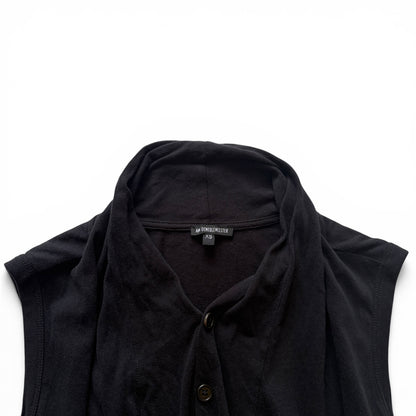 Ann Demeulemeester Black T-Shirt Size S