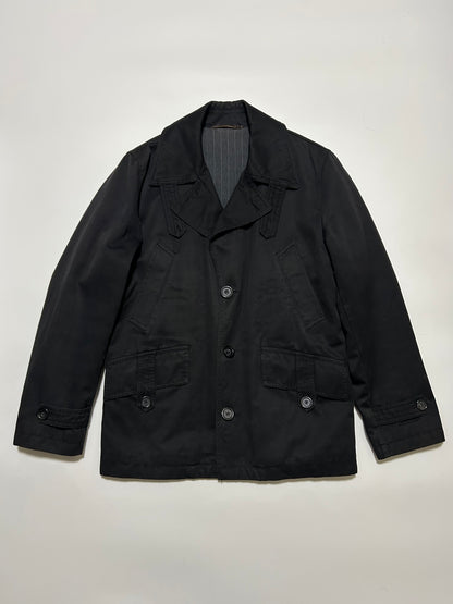 DOLCE&GABBANA 2000s Heavy Cotton Jacket Black Size 44
