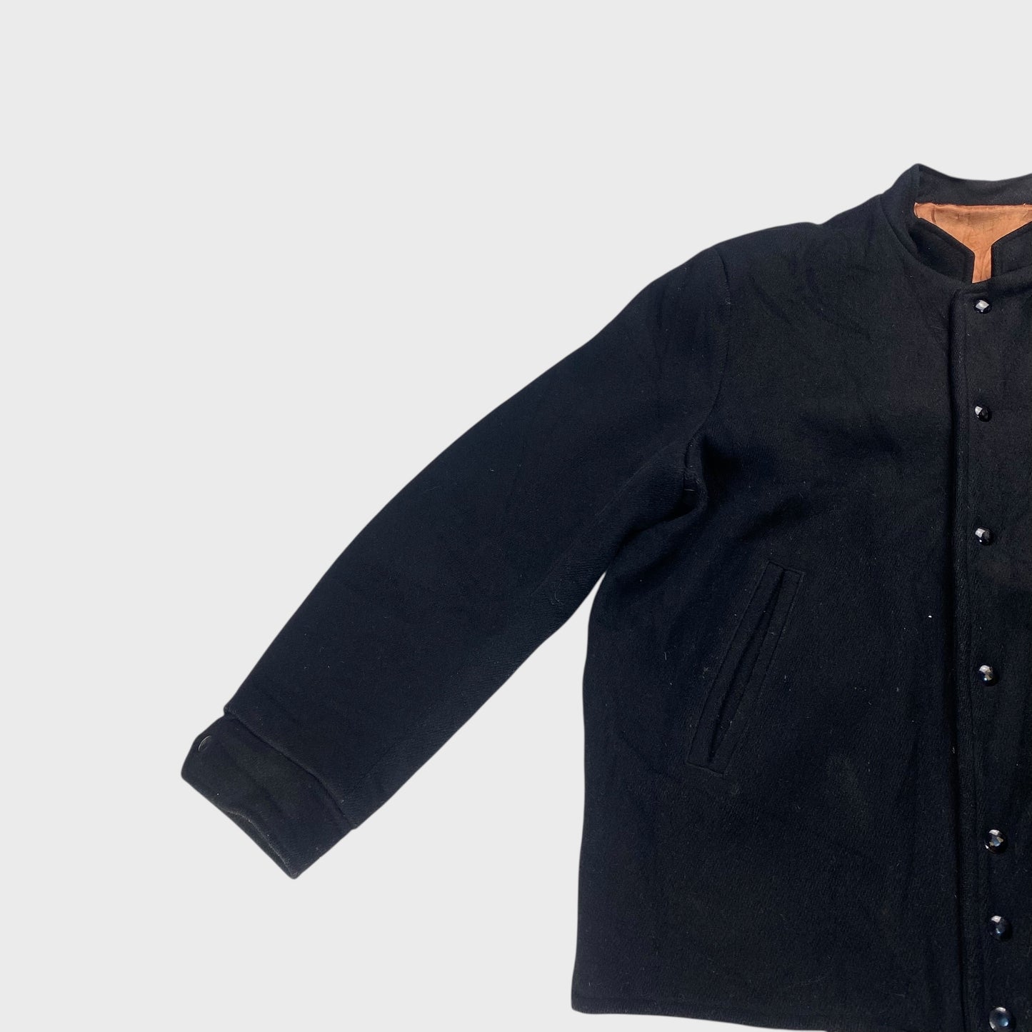 UNITED CARR Wool Jacket Black Size L