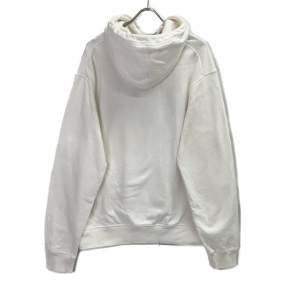 DSQUARED2 2023 White Cotton Logo Hoodie Size XL