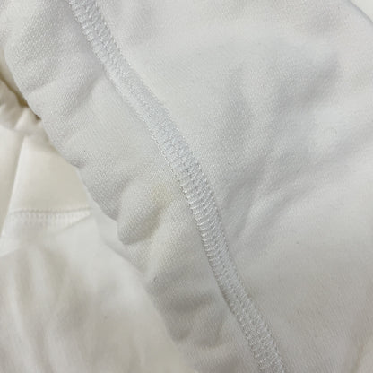 DSQUARED2 2023 White Cotton Logo Hoodie Size XL