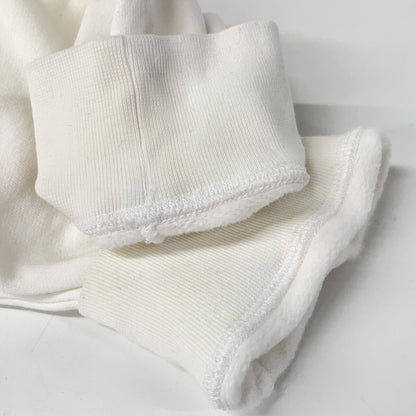 DSQUARED2 2023 White Cotton Logo Hoodie Size XL