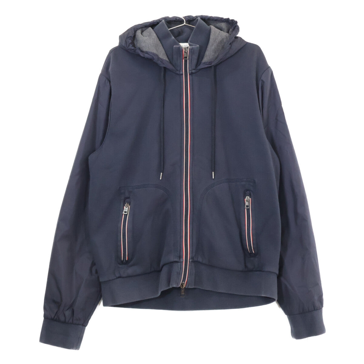 MONCLER MAGLIA CARDIGAN Cotton/Nylon Jacket Navy Size XXL