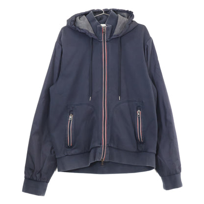 MONCLER MAGLIA CARDIGAN Cotton/Nylon Jacket Navy Size XXL