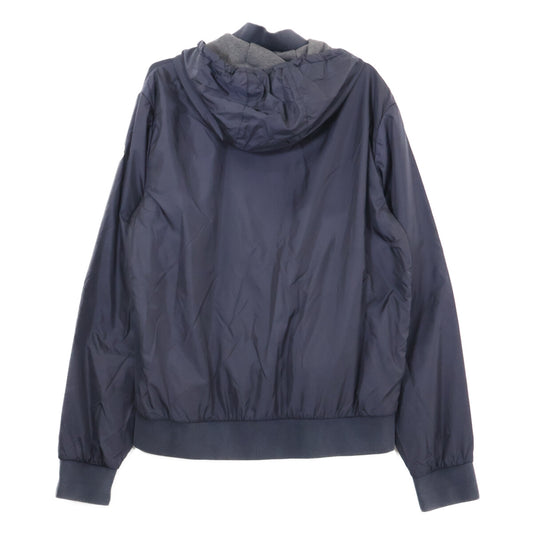 MONCLER MAGLIA CARDIGAN Cotton/Nylon Jacket Navy Size XXL