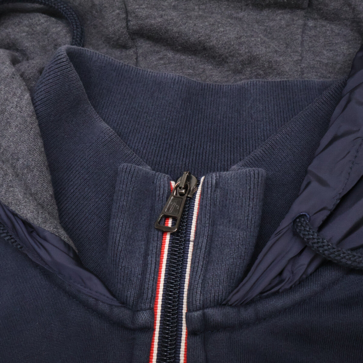 MONCLER MAGLIA CARDIGAN Cotton/Nylon Jacket Navy Size XXL