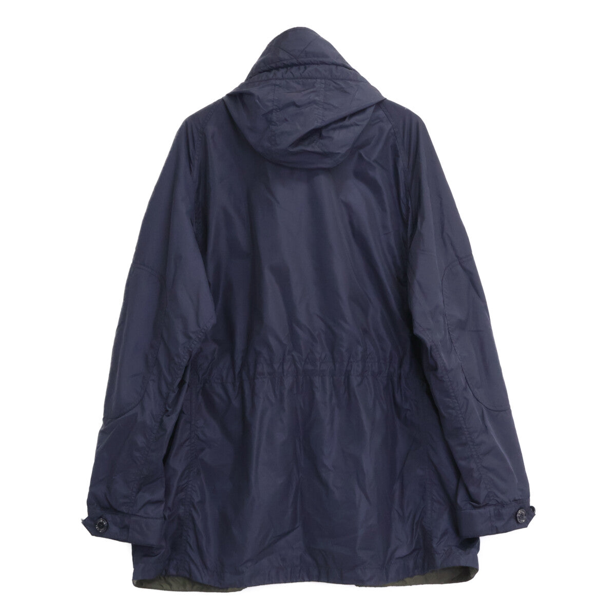 MONCLER LESTAT JACKET Nylon Mod Coat Navy Size 3