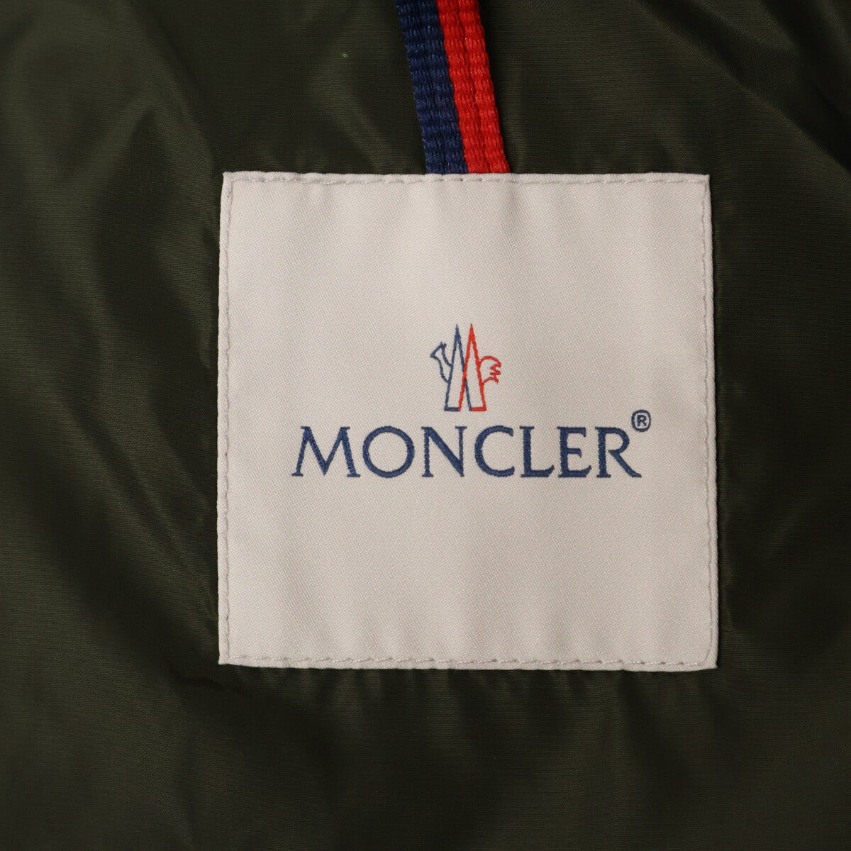 MONCLER LESTAT JACKET Nylon Mod Coat Navy Size 3