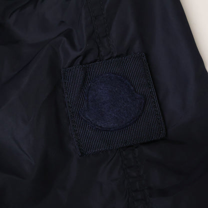 MONCLER LESTAT JACKET Nylon Mod Coat Navy Size 3
