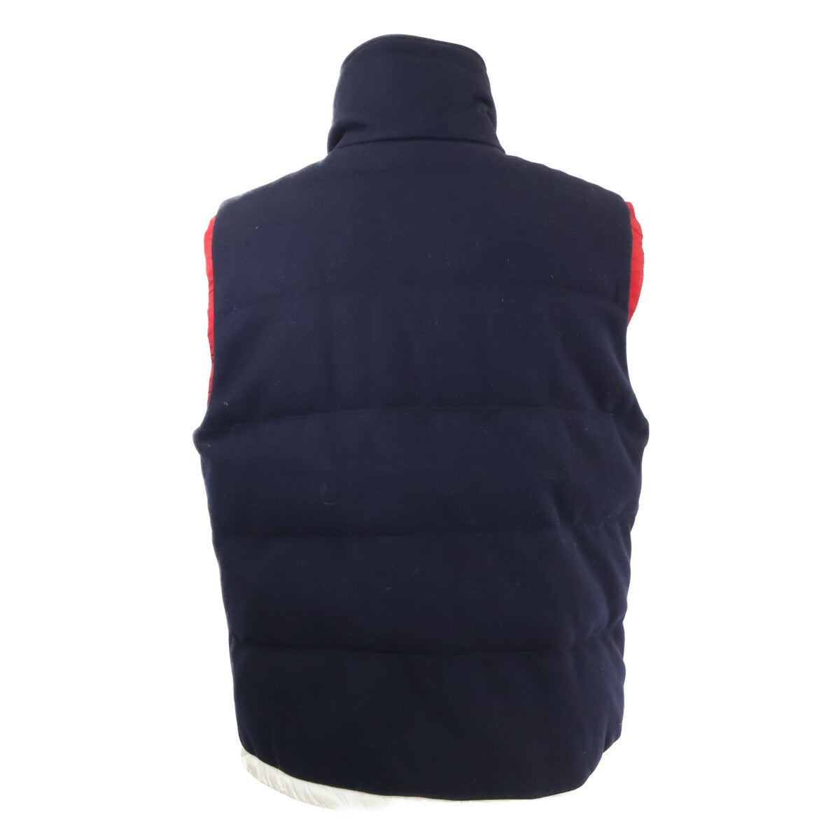 MONCLER x AMI BASTIEN Wool Down Vest Navy Size 4